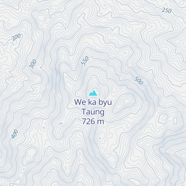 Map of We ka byu Taung