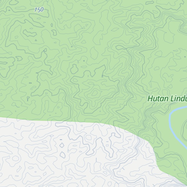 Map of Gunung Sedulah