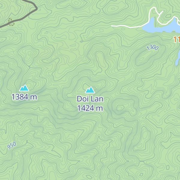 Map of Doi Lan