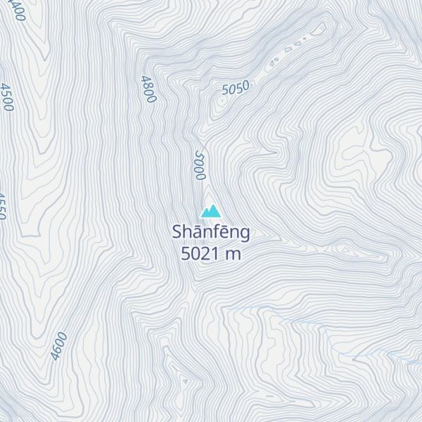 Map of Shānfēng