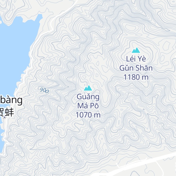 Map of Guǎng Má Pō