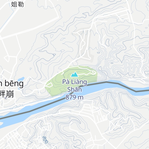 Map of Pà Liàng Shān