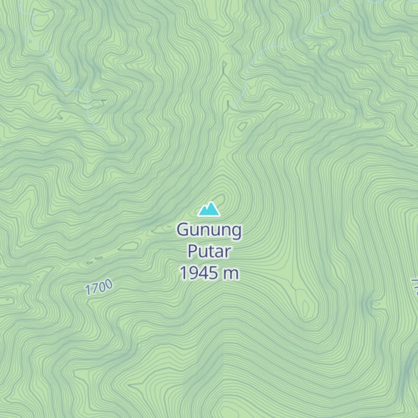 Map of Gunung Putar