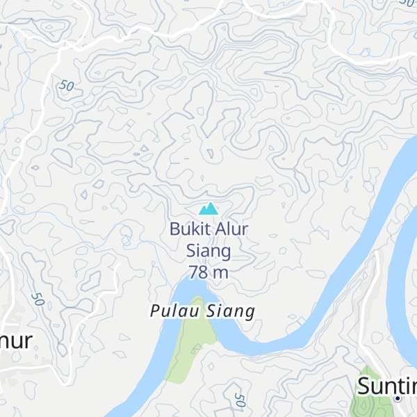 Map of Bukit Alur Siang