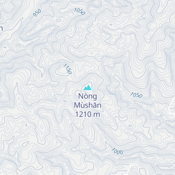 Map of Nòng Mùshān