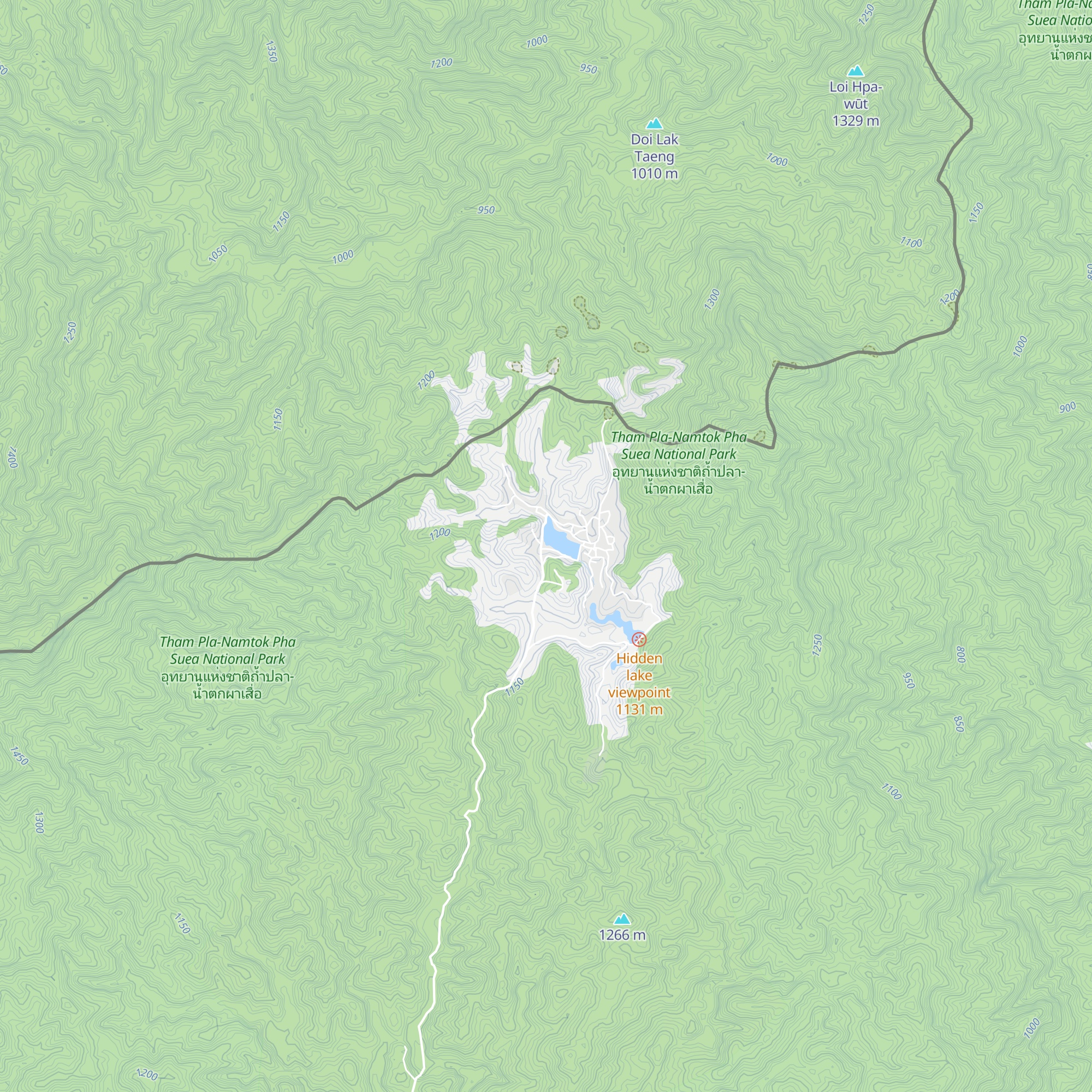Lake view map