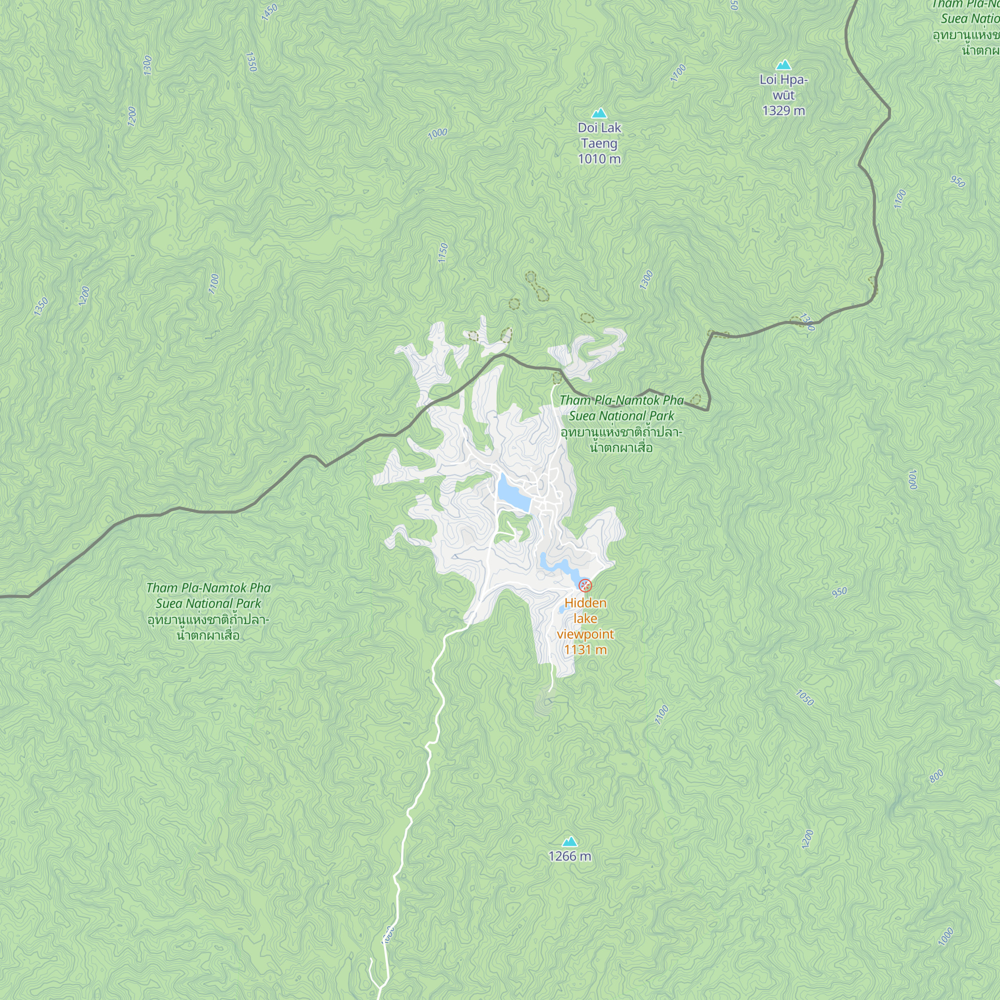 Lake view map
