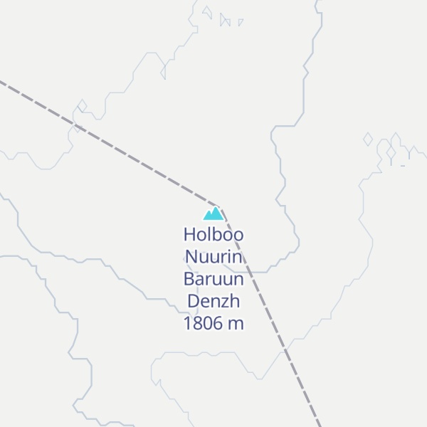 Map of Holboo Nuurin Baruun Denzh