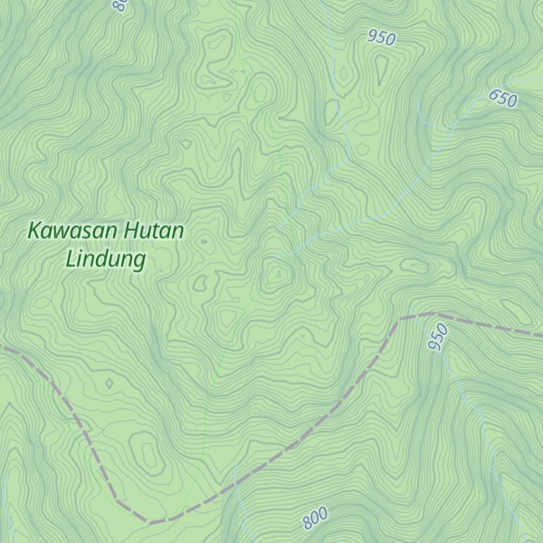 Map of Gunung Sikundur
