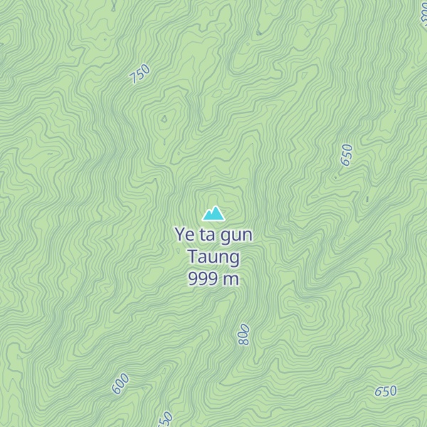 Map of Ye ta gun Taung