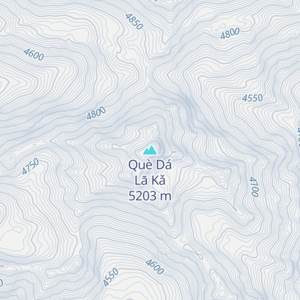 Map of Què Dá Lā Kǎ
