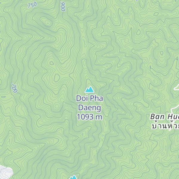 Map of Doi Pha Daeng