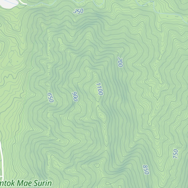 Map of Doi Huai Pung Khun