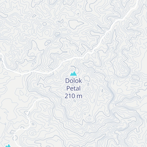 Map of Dolok Petal