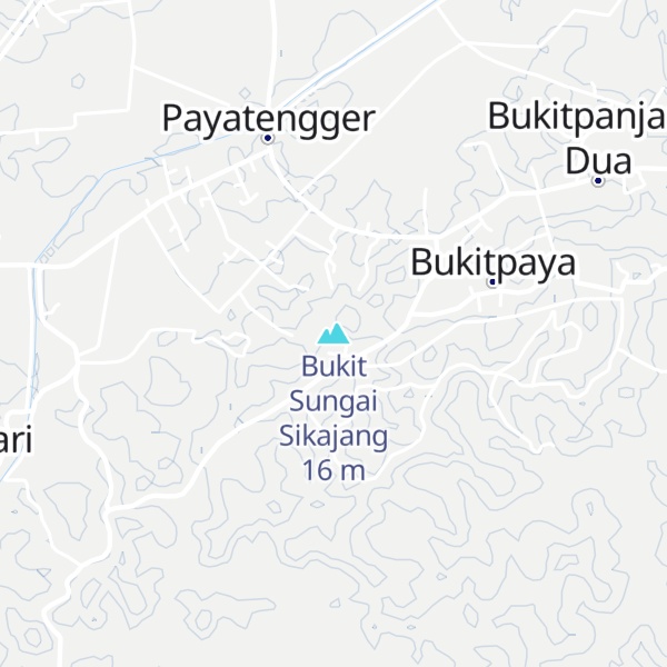 Map of Bukit Sungai Sikajang