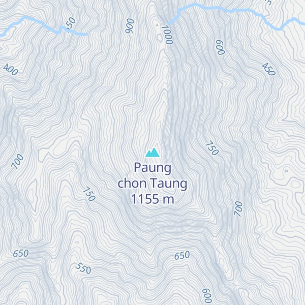 Map of Paung chon Taung
