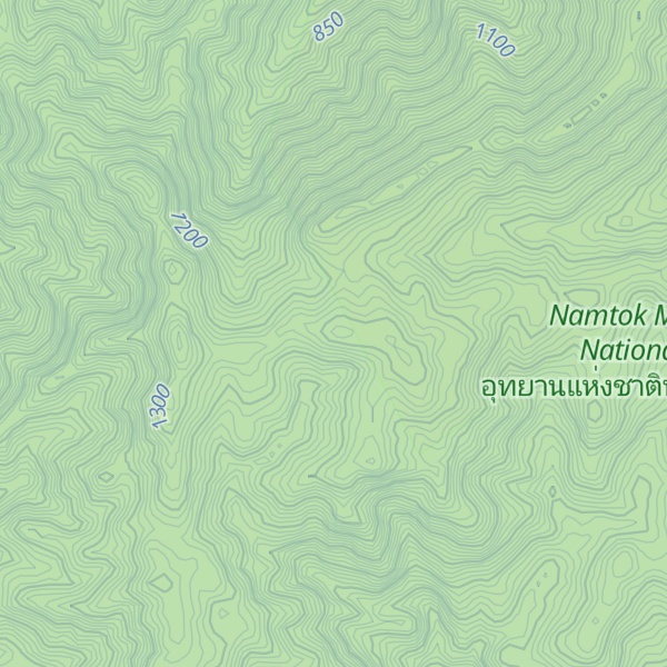 Map of Doi Fai Kho
