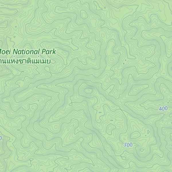Map of Doi Re Pho Cho