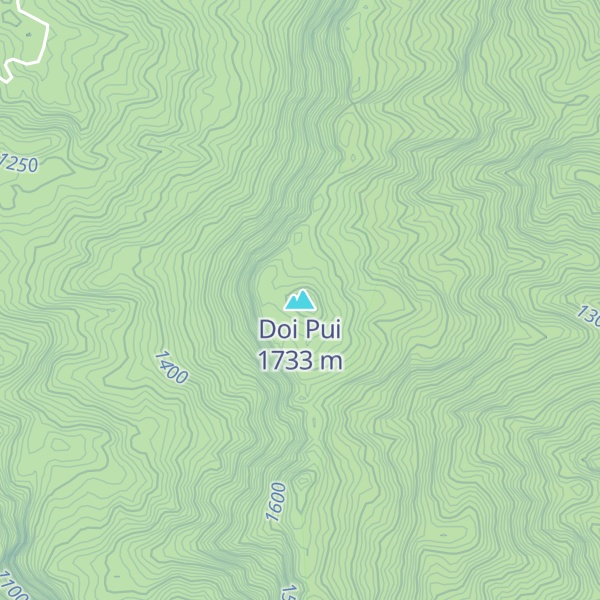 Map of Doi Pui