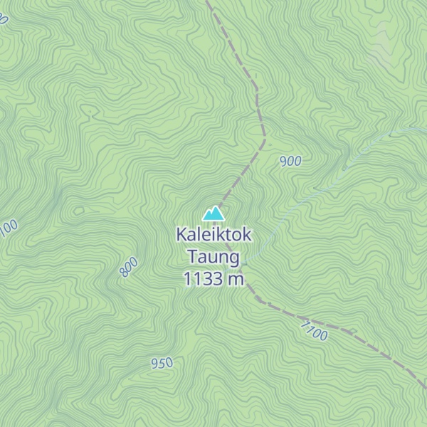 Map of Kaleiktok Taung