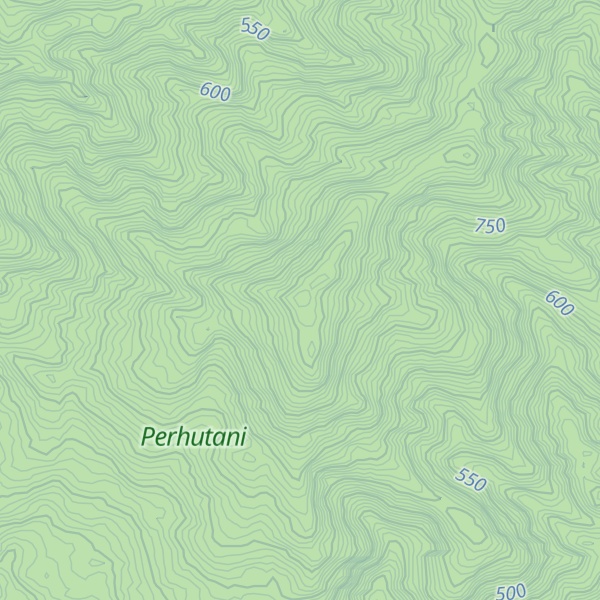 Map of Deleng Parsahutan