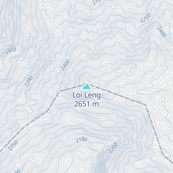 Map of Loi Leng