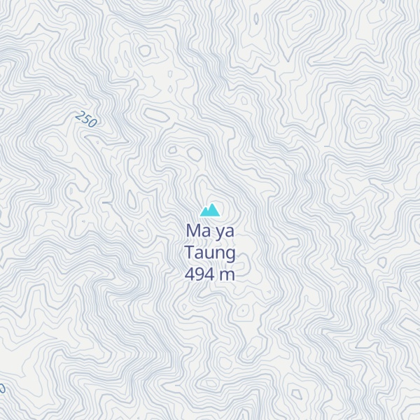 Map of Ma ya Taung