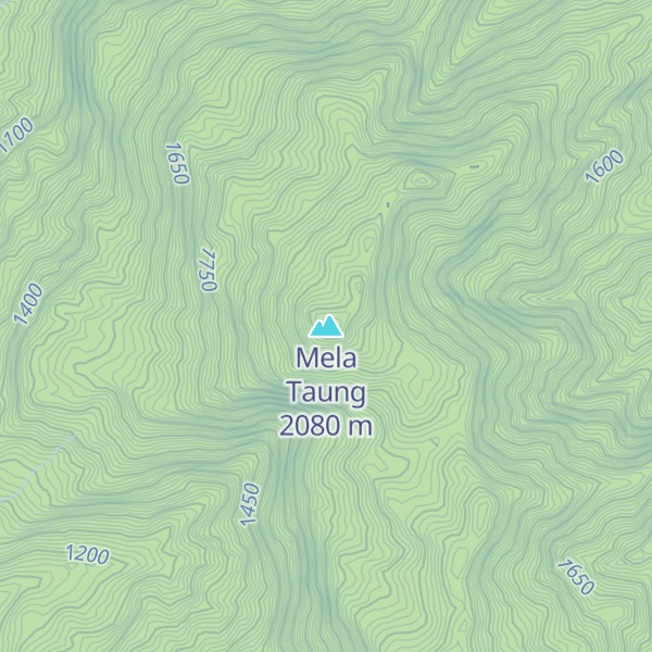 Map of Mela Taung