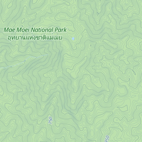 Map of Doi Krathing