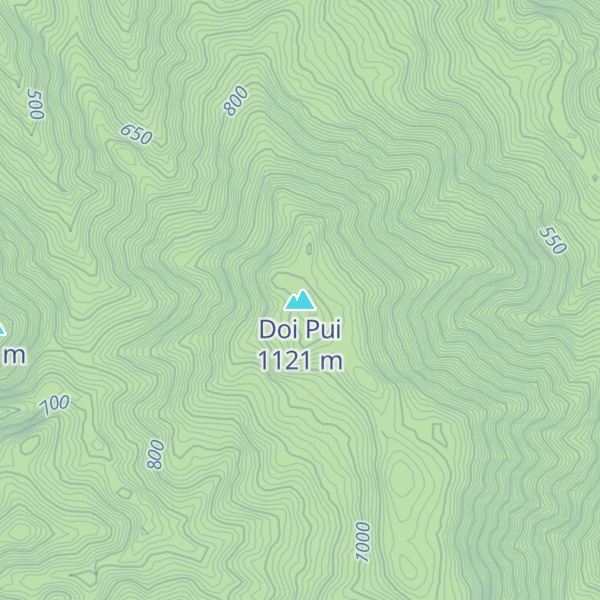 Map of Doi Pui