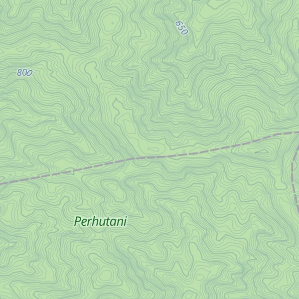 Map of Deleng Bubun