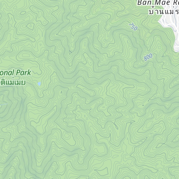 Map of Doi Ka Thing
