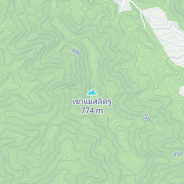 Map of เขาแม่สลิดรู