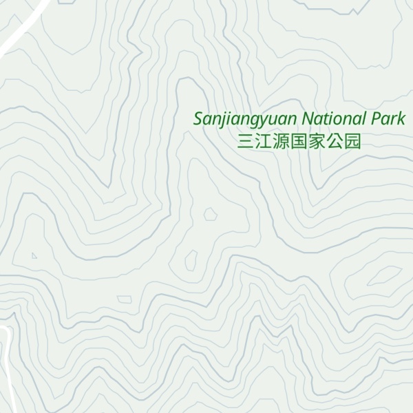 Map of Bayan Har Mountains