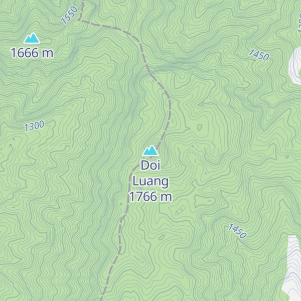 Map of Doi Luang