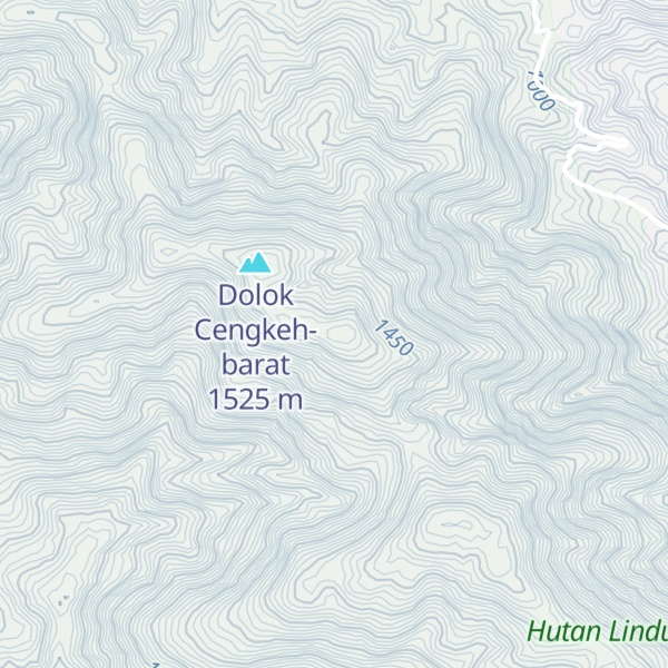 Map of Dolok Cengkeh