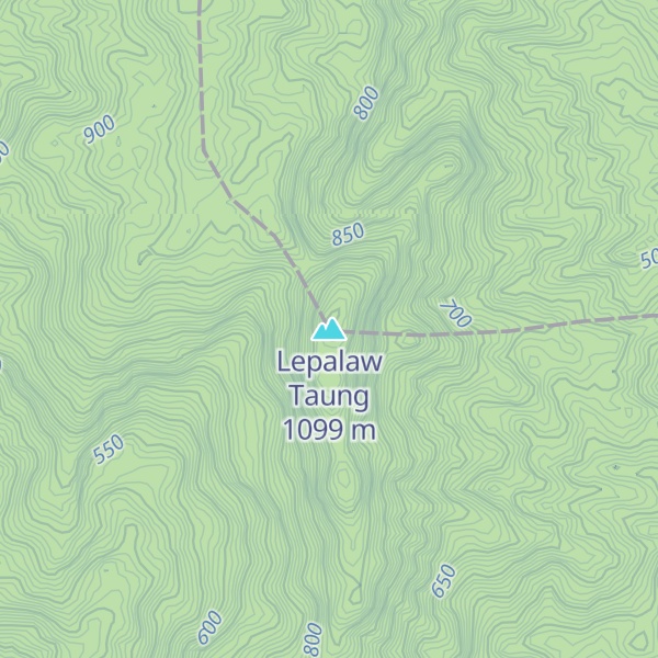 Map of Lepalaw Taung