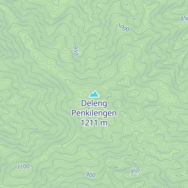 Map of Deleng Penkilengen