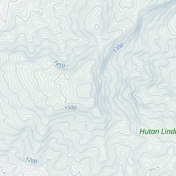Map of Gunung Mbelin