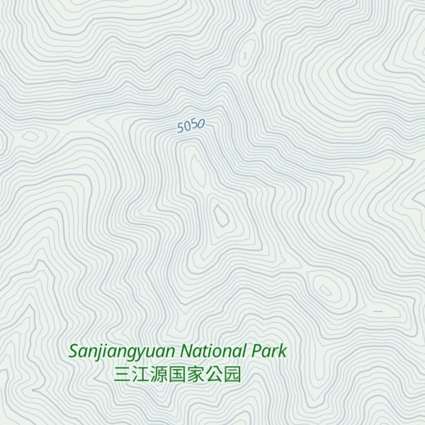 Map of Buqin Shan