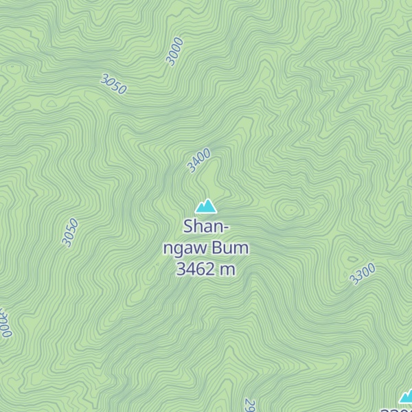 Map of Shan-ngaw Bum