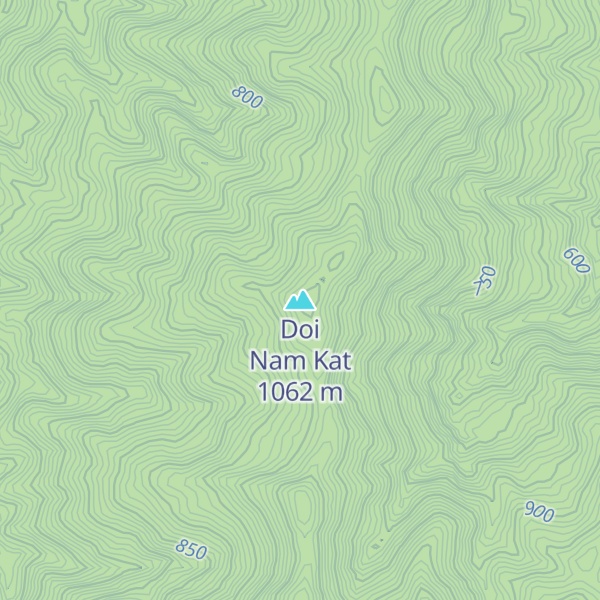 Map of Doi Nam Kat