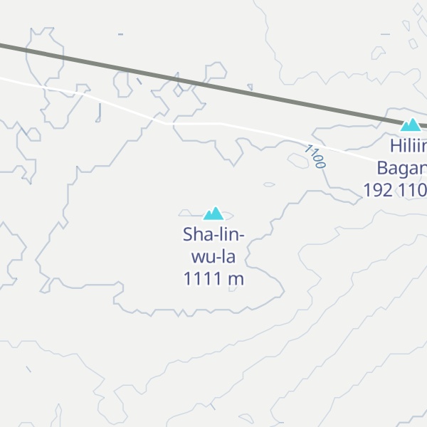 Map of Sha-lin-wu-la