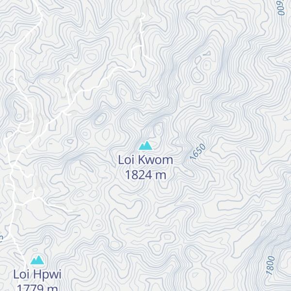 Map of Loi Kwom