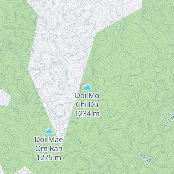 Map of Doi Mo Chi Du