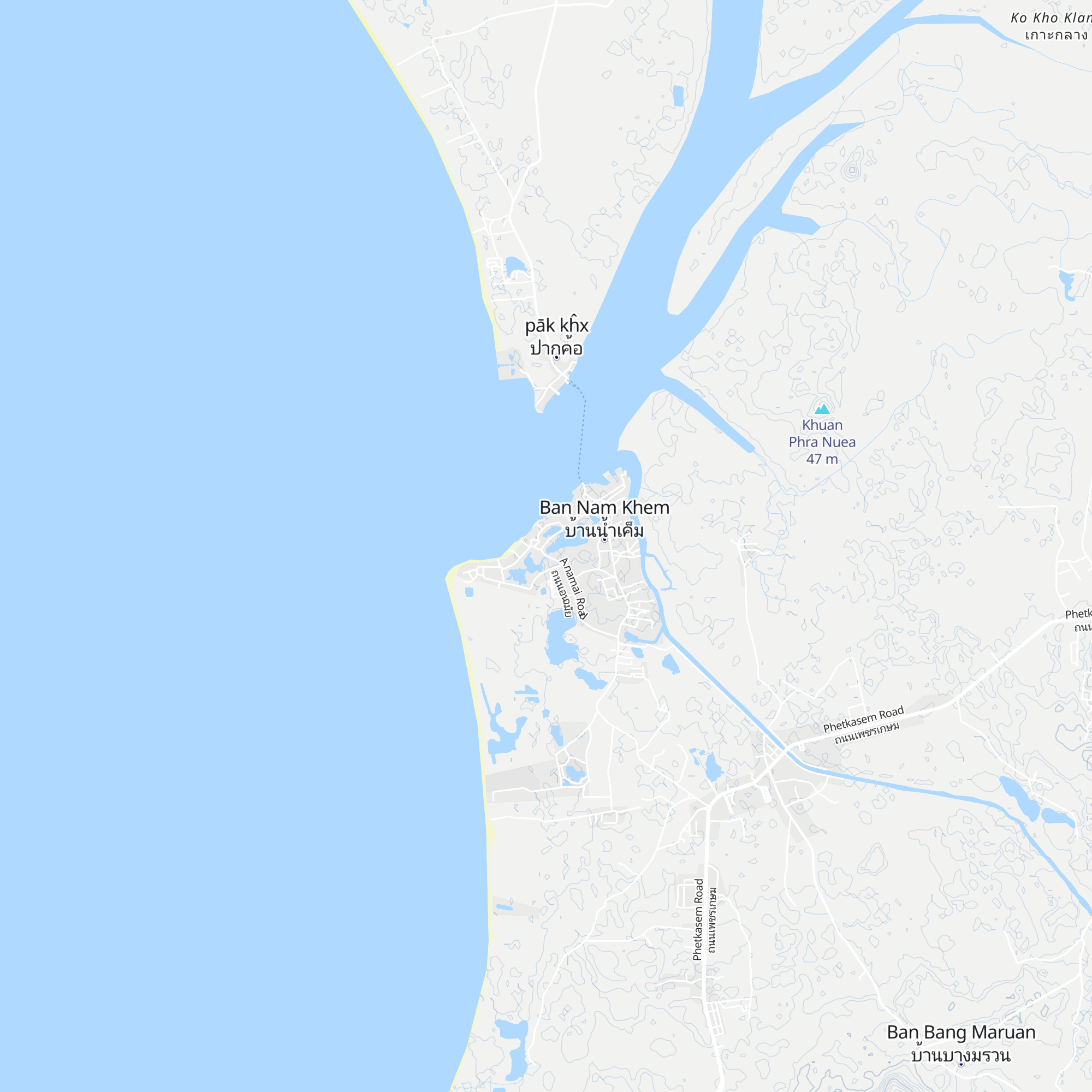 Thipwararom homestay map