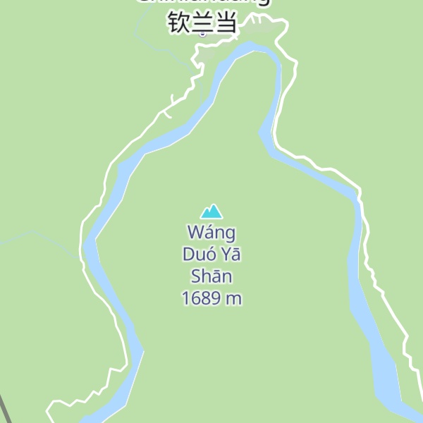 Map of Wáng Duó Yā Shān
