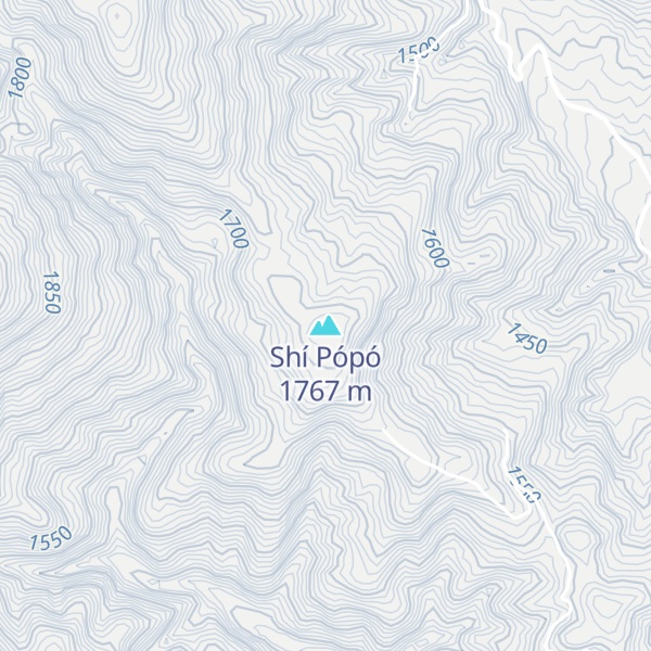 Map of Shí Pópó