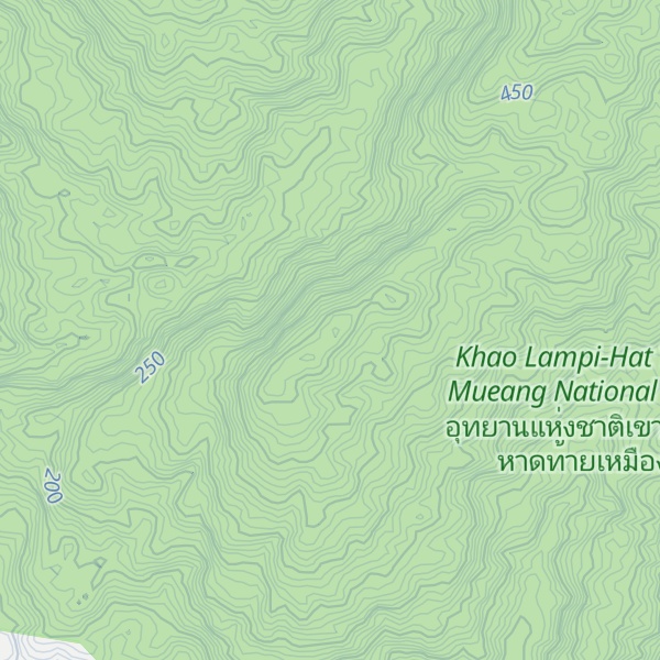 Map of Khao Lam Pi