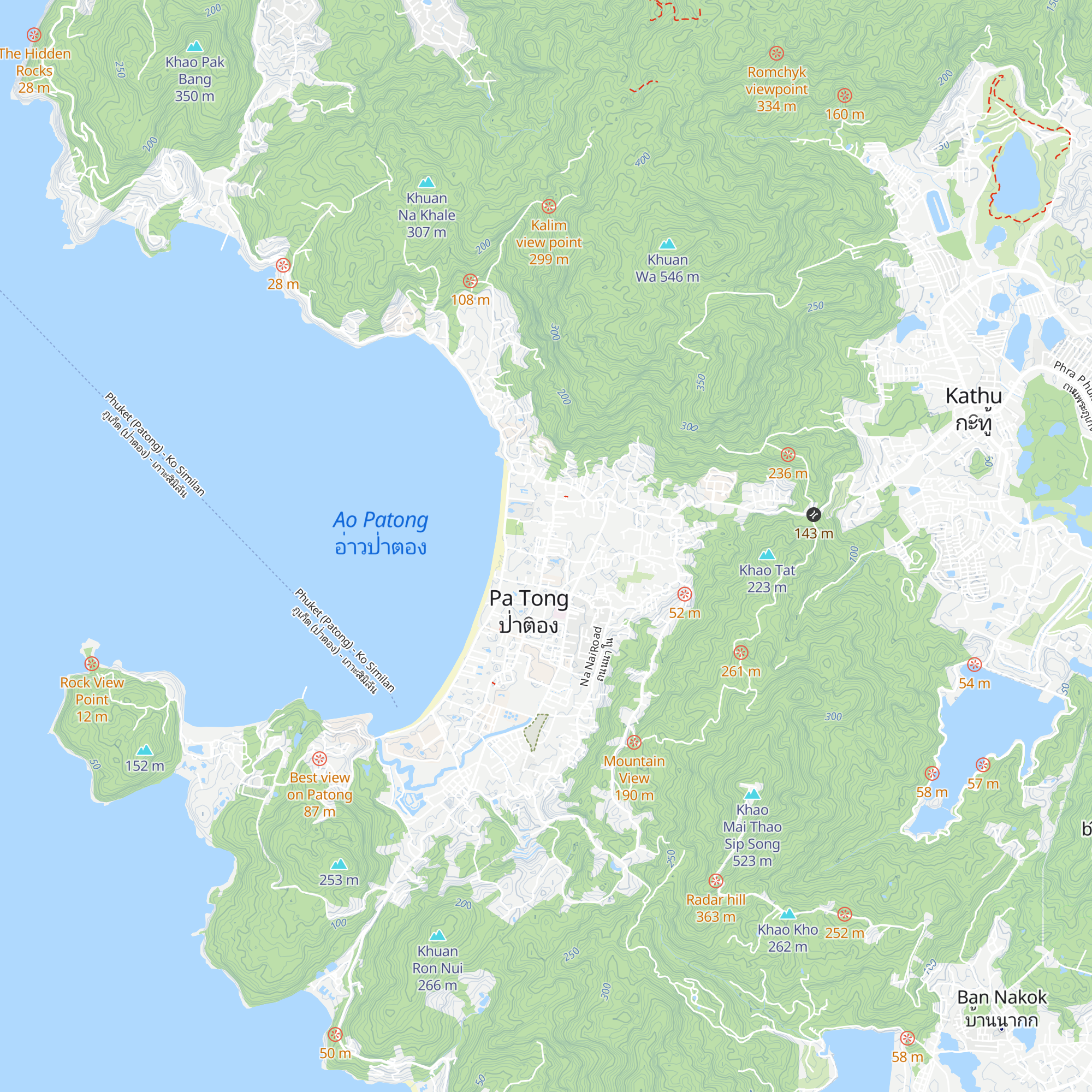 Royal Palace Tours Ekskursii Na Phukete map